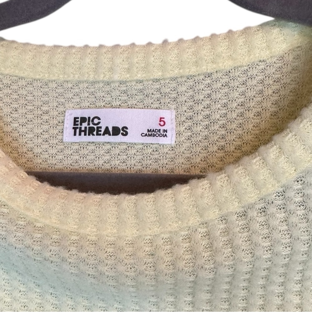 Ideology Sunny Yellow Long Sleeve Kids Tee - Picture 6 of 6
